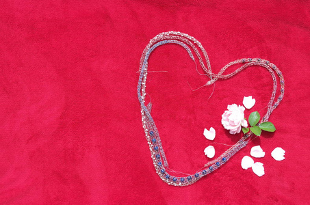拥抱 订婚 开花 艺术 毯子 编织 繁荣 结婚 形成 珍珠