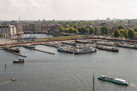 建筑学 阿姆斯特丹 帆船 荷兰 城市 通道 船艇 欧洲 尼莫