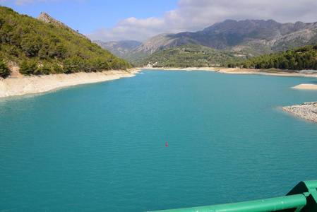 西班牙 风景 水坝 自然 乡村