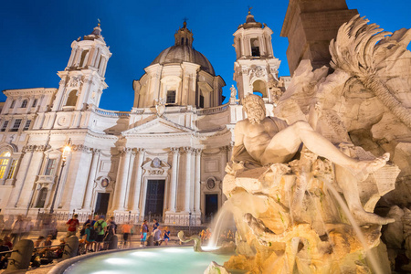 广场 意大利 建筑 雕像 夏天 地标 观光 喷泉 罗马 风景
