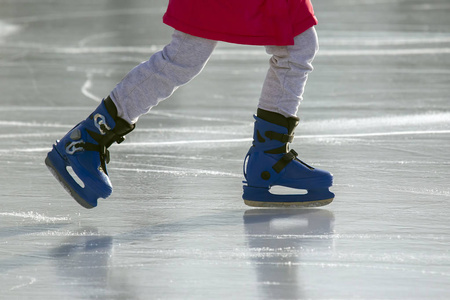 feet skating on the  rink. Hobbies and sports. Vacations and 