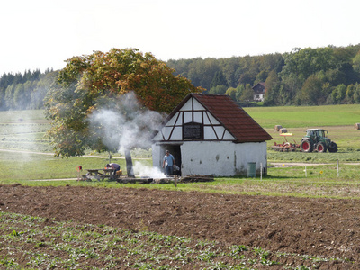德国 农业 风景 领域 假期 自然 精彩的 乌拉尔 乡村