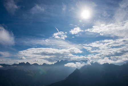 情绪 巴伐利亚 风景 阳光 苍穹 闪耀 乡村 德国 太阳