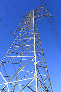 能量 权力 危险 传输 传导 电压 电缆 塔架 发电机 天空