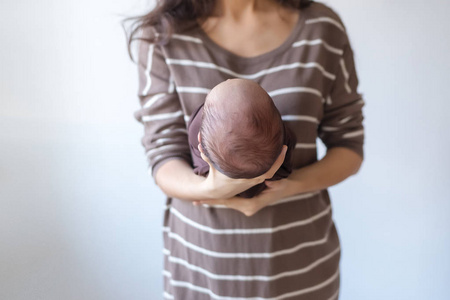 起源 肖像 童年 照顾 婴儿 睡觉 家庭 妈妈 宝贝 人类