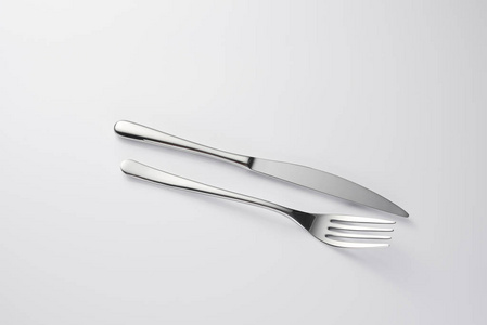 Fork and knife Stylish classy elegant metallic eating knife and 
