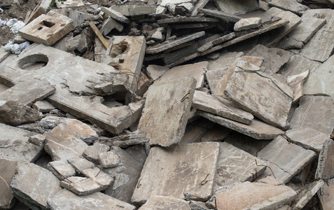 建筑 瓦砾 浪费 拒绝 破坏 垃圾 混凝土 垃圾填埋 材料
