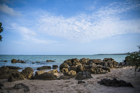 波浪 天空 假期 海景 旅行 旅游业 岩石 美女 自然 假日