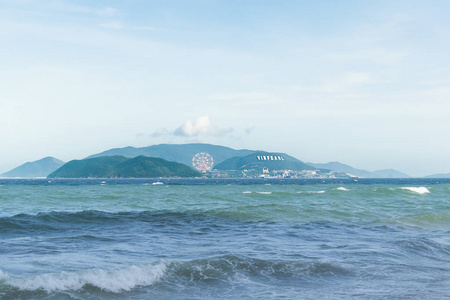 海滩 建筑学 海洋 天空 乐趣 假日 越南 过山车 求助