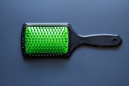 Comb on a black background 