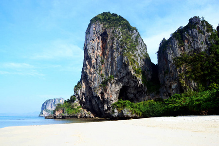 泰语 旅游业 风景 自然 夏天 泰国 海滩 放松 海湾 假期