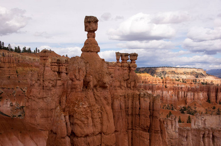 地质学 美国 石头 砂岩 指向 自然 峡谷 顶峰 地标 天空