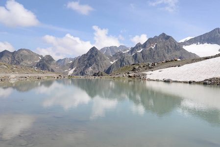 自然 奥地利 乡村 池塘 海洋 风景 奥地利人 蒂罗尔