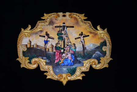 圣诞节 玛丽 古老的 西班牙 基督教 艺术 准备工作 圣经