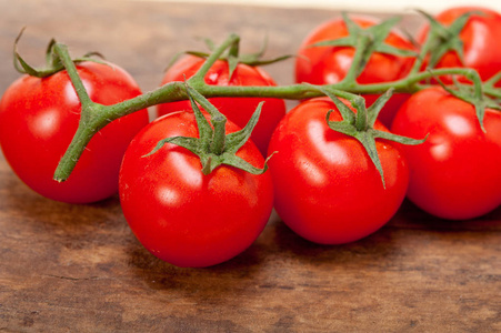 集群 樱桃 健康 烹饪 特写镜头 农业 番茄 维生素 美味的