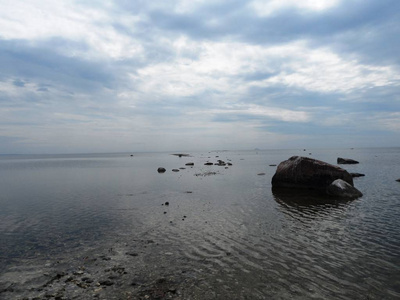 岛屿 安静 田园诗 爱沙尼亚 海滨 海洋 孤独 海滩 石头