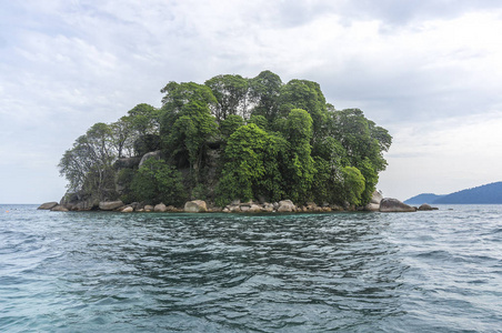 加勒比 泻湖 旅行 海岸 场景 植物 阳光 奢侈 热带 椰子