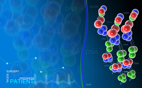基因 遗传学 三维 纹理 提供 颜色 克隆 器官 想象 科学