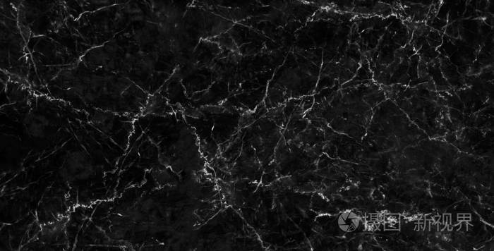 黑色大理石背景纹理自然石材图案抽象设计艺术作品 高分辨率大理石照片 正版商用图片28mmko 摄图新视界