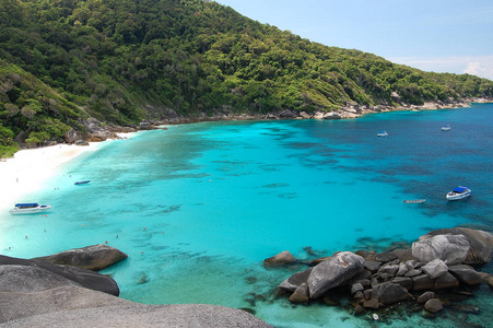 美丽的 天空 海湾 夏天 假期 假日 天堂 旅游业 自然