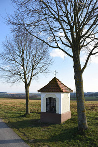 奥地利人 信仰 宗教 奉献 路边 基督教 分支 街道 小教堂