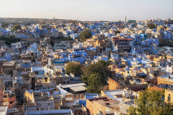 焦特布尔市俯瞰图