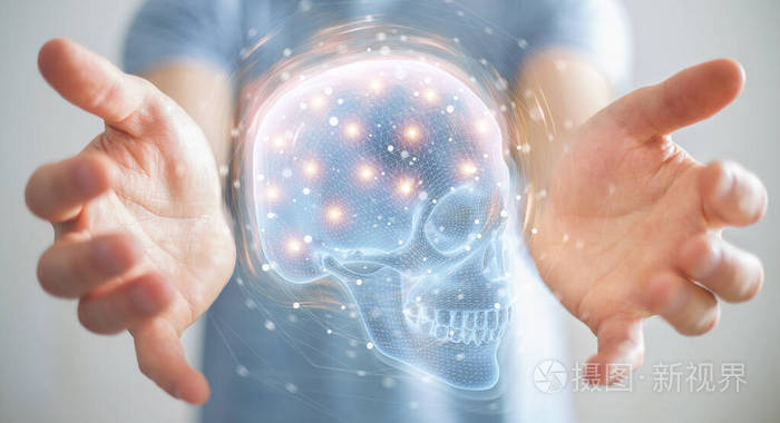 人用数字x射线头颅全息扫描投影3dren