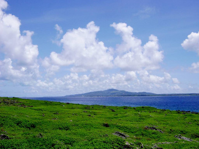 旅行 岩石 美丽的 地标 天堂 风景 假期 海洋 旅游业