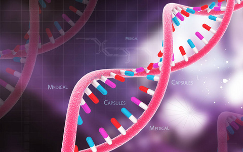 医院 基因 插图 颜色 科学 三维 绘图 提供 器官 遗传学