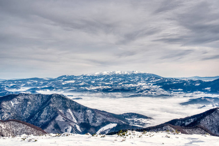 斯洛伐克的雪雾山