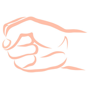 有力的拳头图片