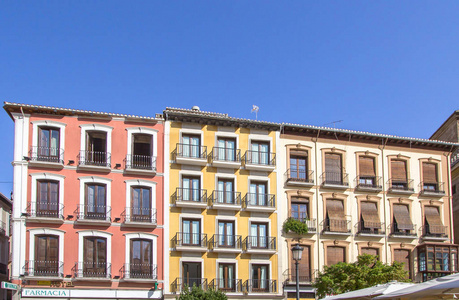 西班牙格拉纳达历史建筑老街图片
