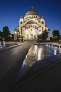 Church of Saint Sava in Belgrade   