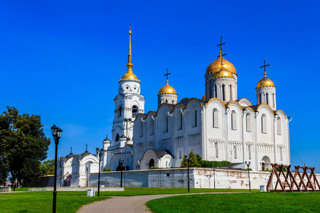 Dormition Cathedral Assumption Cathedral in Vladimir, Russia. 