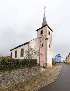 宗教 建筑 外观 村庄 基督教 教堂 小教堂 十字架