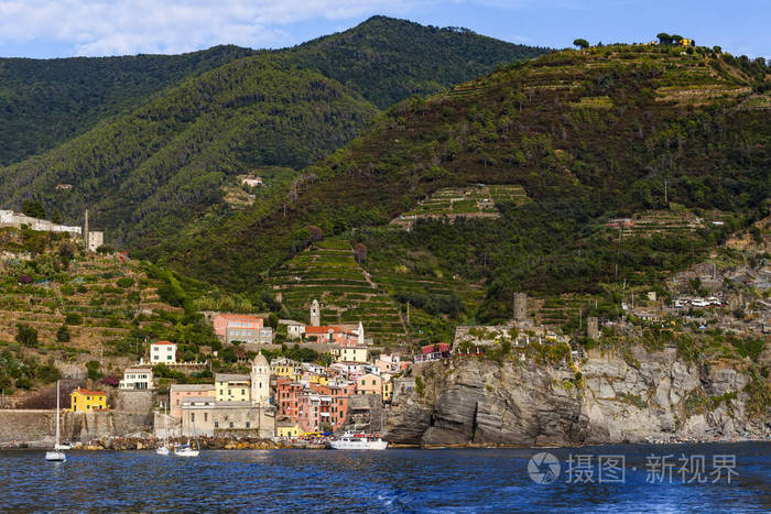 沿海 夏天 利古里亚 土地 联合国教科文组织 遗产 母马