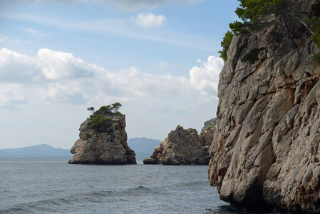 风景 西班牙 海岸 虚张声势 地中海 自然 悬崖 乡村 海洋