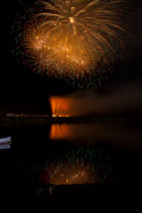 烟火 独立 爆炸 闪光 周年纪念日 圣诞节 闪耀 天空 狂欢节