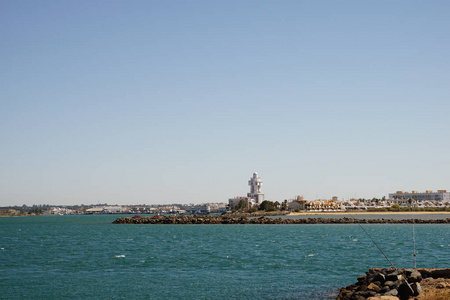 航行 西班牙 波浪 安达卢西亚 目的地 建筑学 旅行 灯塔
