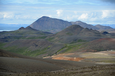 乡村 冰岛 自然 天气 火山 地质学 小山 天空 苍穹 火山作用