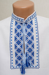 手工制作的 乌克兰语 坎瓦 时尚 衣服 国家的 衬衫 针线活