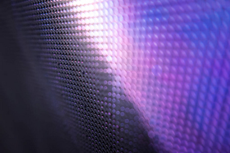 CloseUp LED blurred screen. LED soft focus background. abstract 