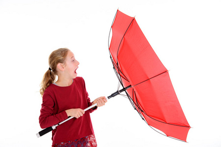 雨伞 漂亮的 暴风雨 头发 金发女郎 幸福 乐趣 邦尼 夏天