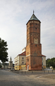 城市 市场 时钟 大厅 历史的 建筑 广场 吸引力 拉图斯