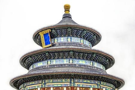 天坛北京市中心东南部的一个由宗教建筑组成的帝国建筑群照片