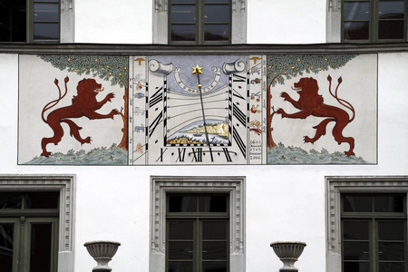 建筑学 欧洲 艺术 古老的 德国 萨克森 瑞士 街道 房子