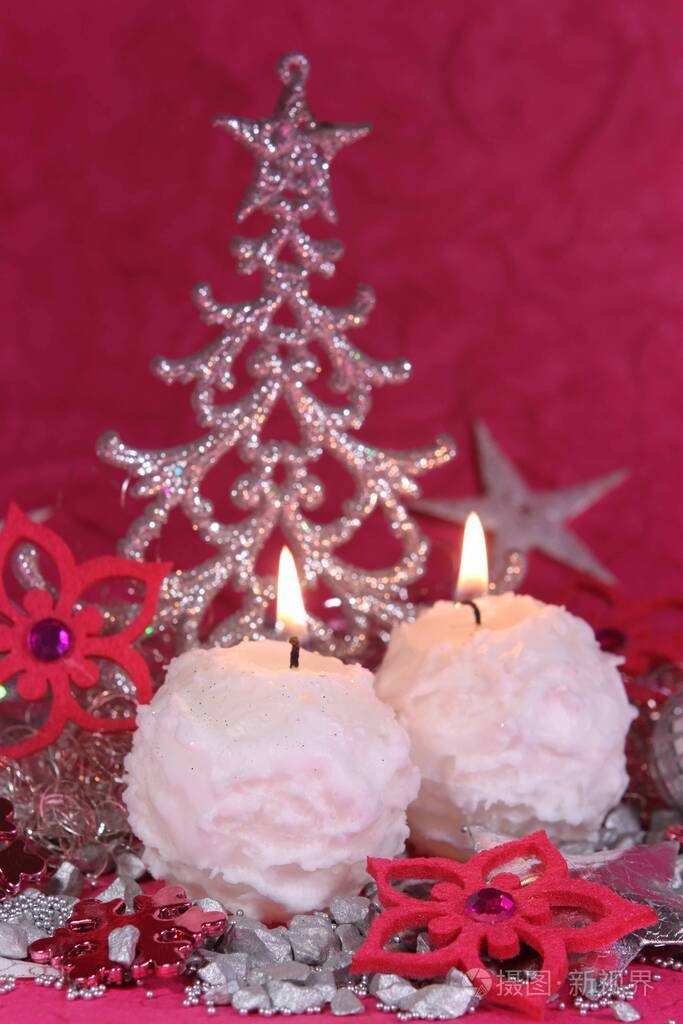 假日 明星 蜡烛 烛光 据点 粉红色 星星 星号 到来 圣诞节