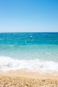 波动 自然 目的地 假日 海湾 阳光 旅行 自由 卵石 海滨