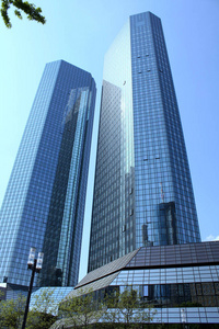 办公室 窗格 黑森 天空 摩天大楼 建筑学 德国 外观 无遮盖