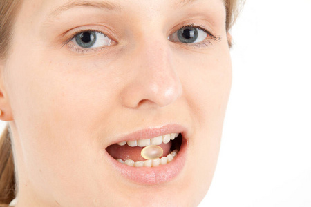 人类 眉毛 牙齿 眼睛 健康 人们 女人 平板 药丸 鼻子